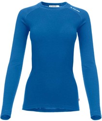 Aclima WarmWool Crewneck - Corsair - Thermoshirt Dames