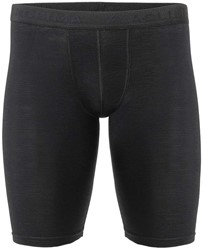 Aclima WarmWool Shorts Long - Jet Black - Thermoshort Dames