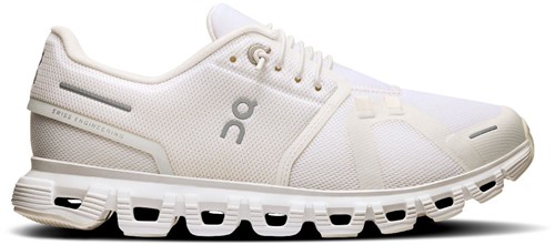On Cloud 6 W - White/White - 37 (US 6)